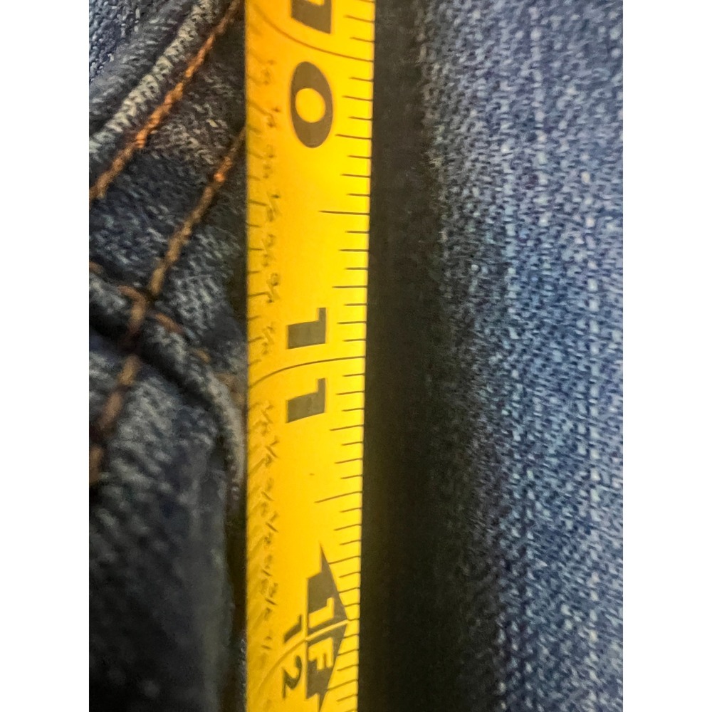 Kim Rogers Tummy Control Pull On Jeans Medium Wash Straight Leg Size 12 Average - Picture 6 of 7